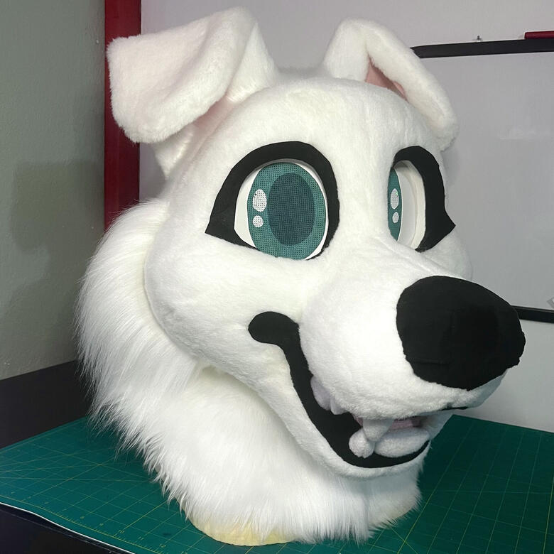 Azi the dog. Head commission, 2024