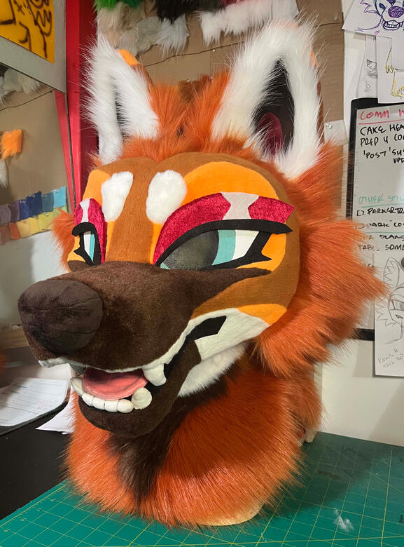 maned wolf premade minipartial, 2025