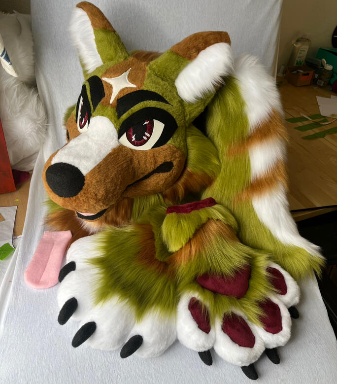 forest wolf premade. Mini-partial, 2022